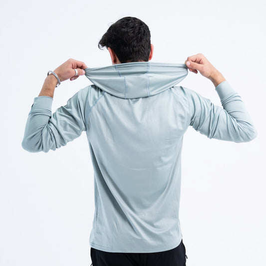 hooded long sleeve dri-fit