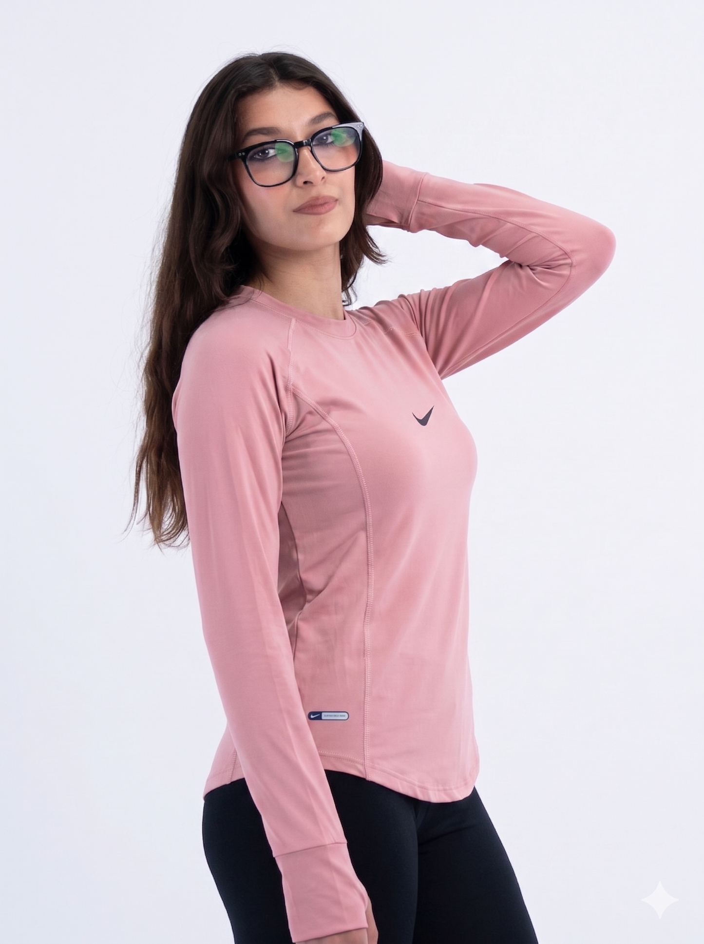 round long sleeve dri-fit