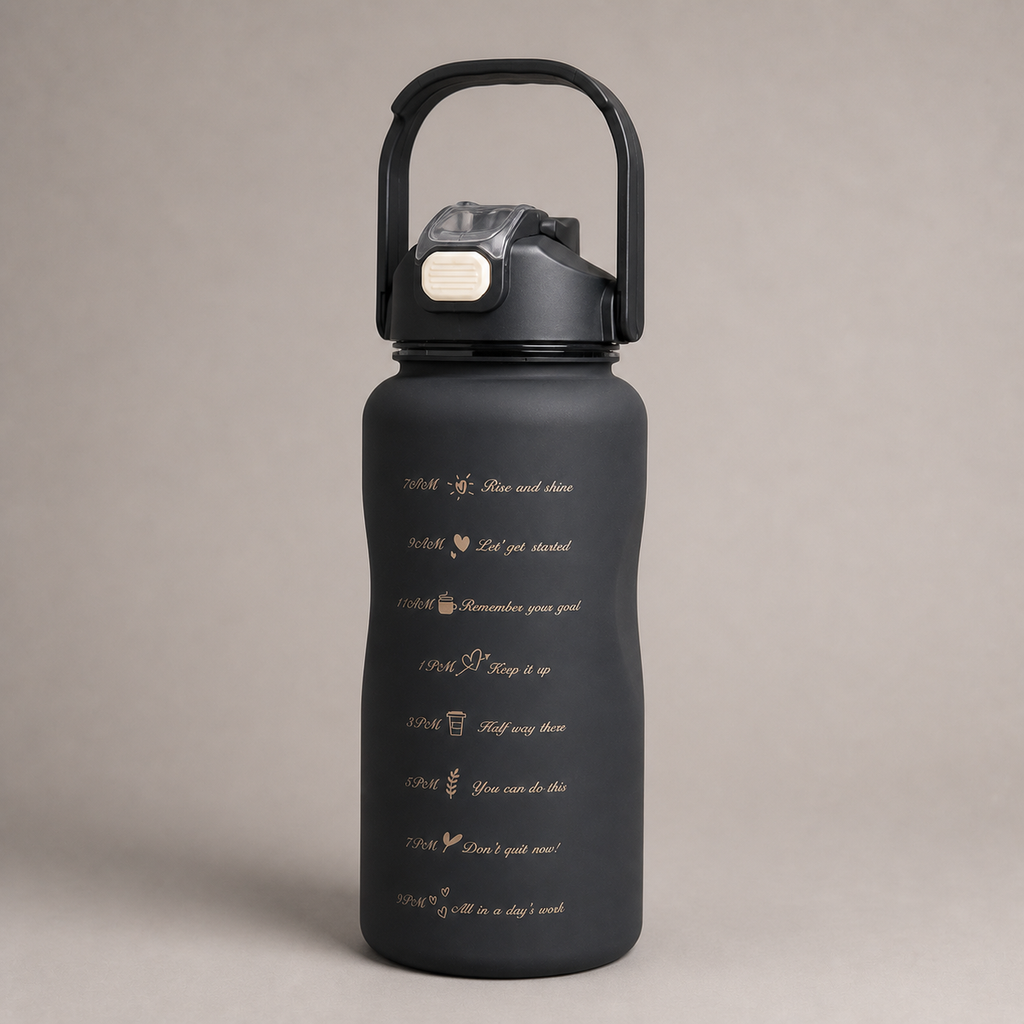 Bottles 3-in-1 black shaker set - 2000ml bottle