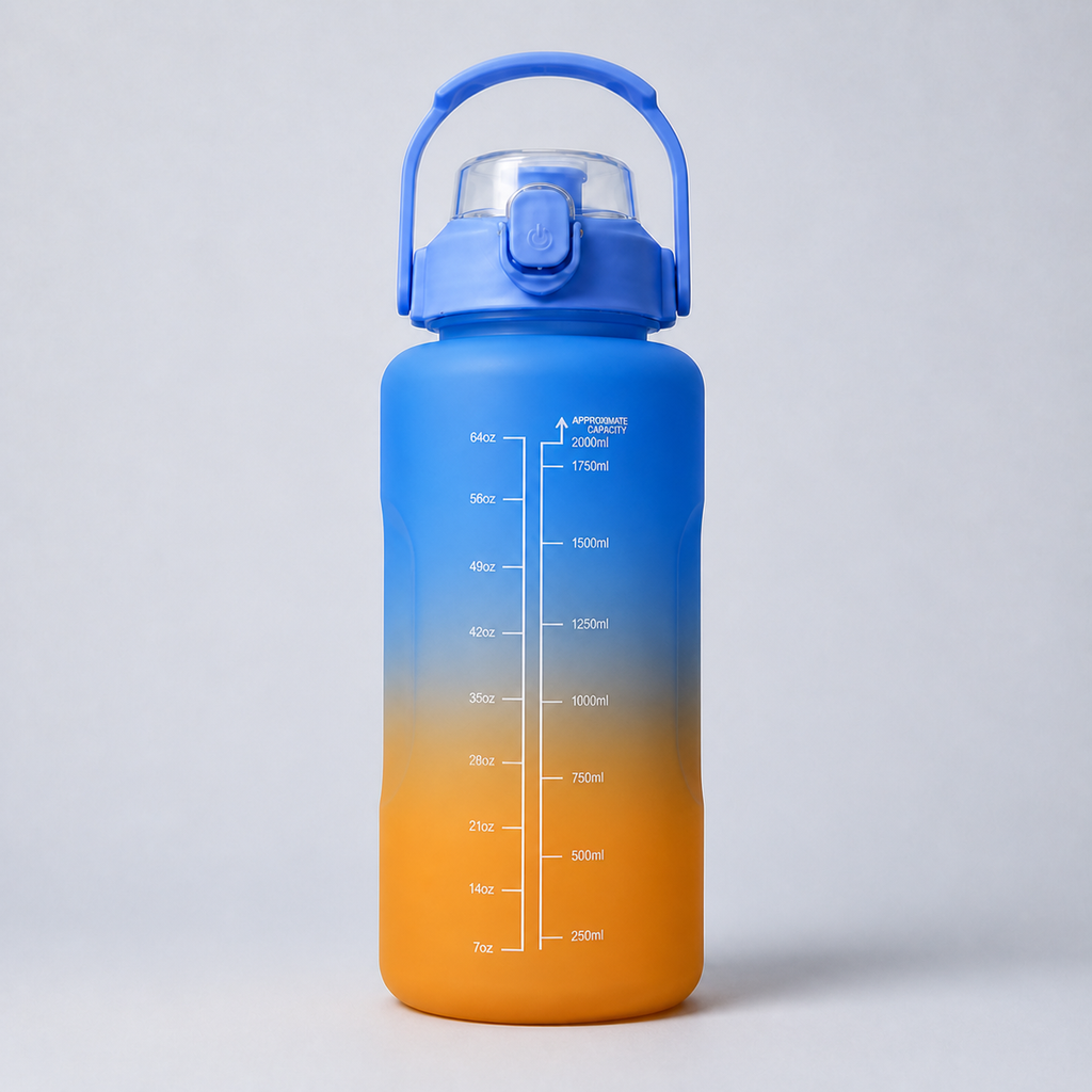 Bottles 3-in-1 shaker set Blue Orange - 2000ml bottle