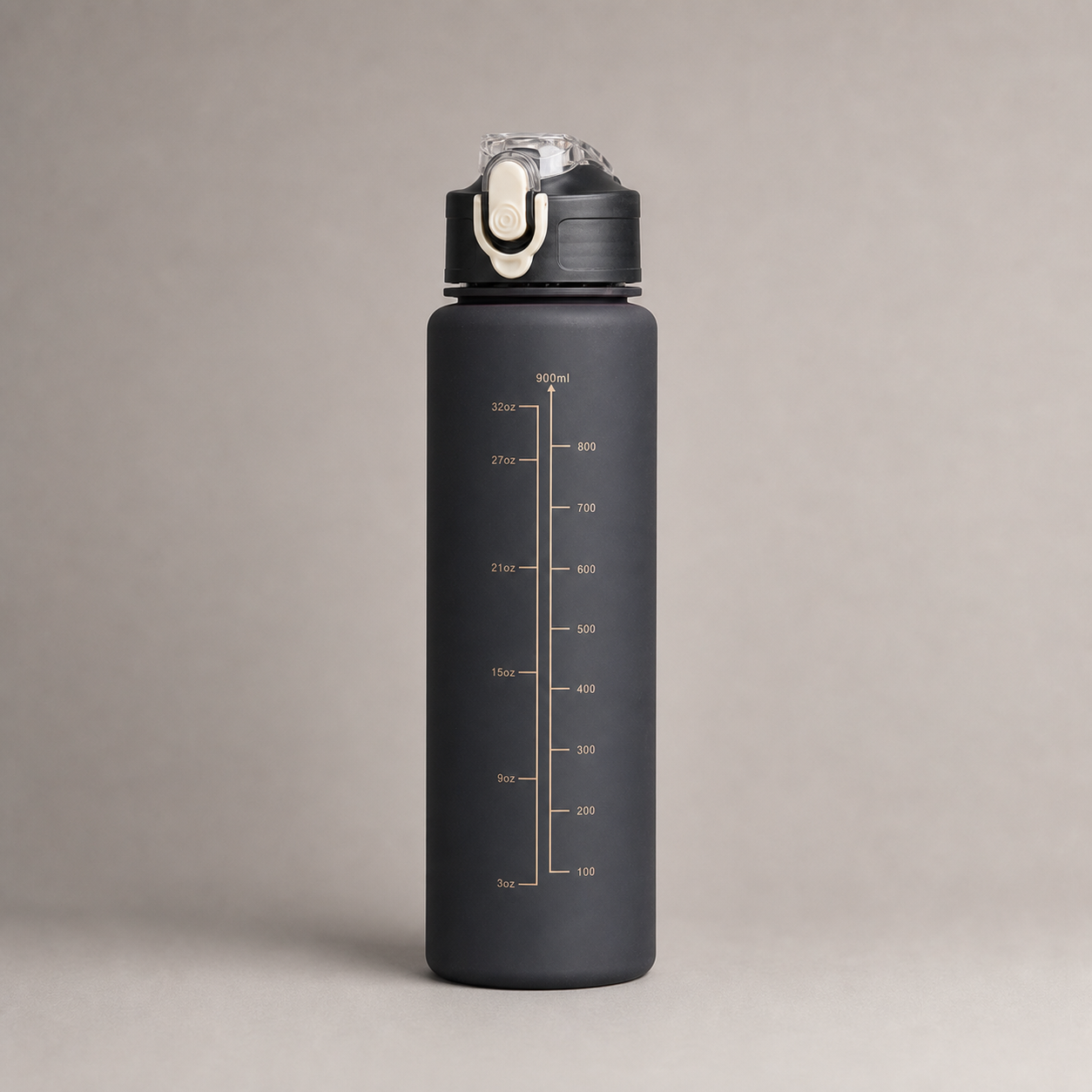 Bottles 3-in-1 black shaker set - 900ml bottle