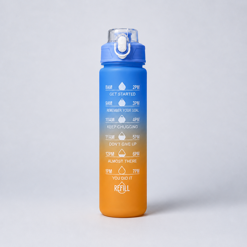 Bottles 3-in-1 shaker set Blue Orange - 900ml bottle