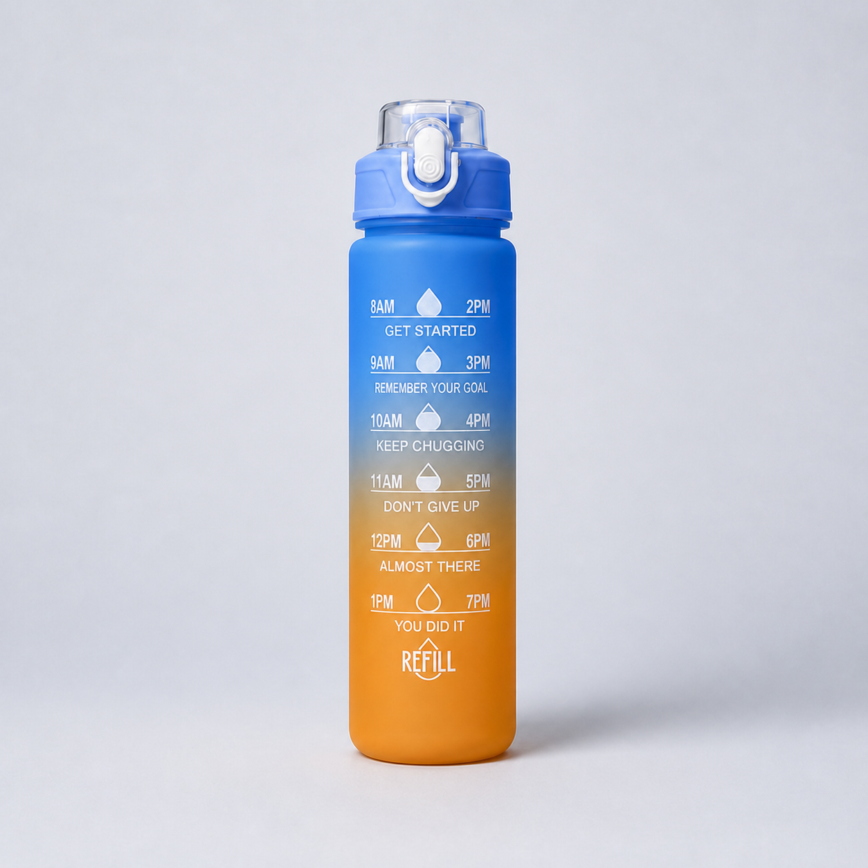 Bottles 3-in-1 shaker set Blue Orange - 900ml bottle