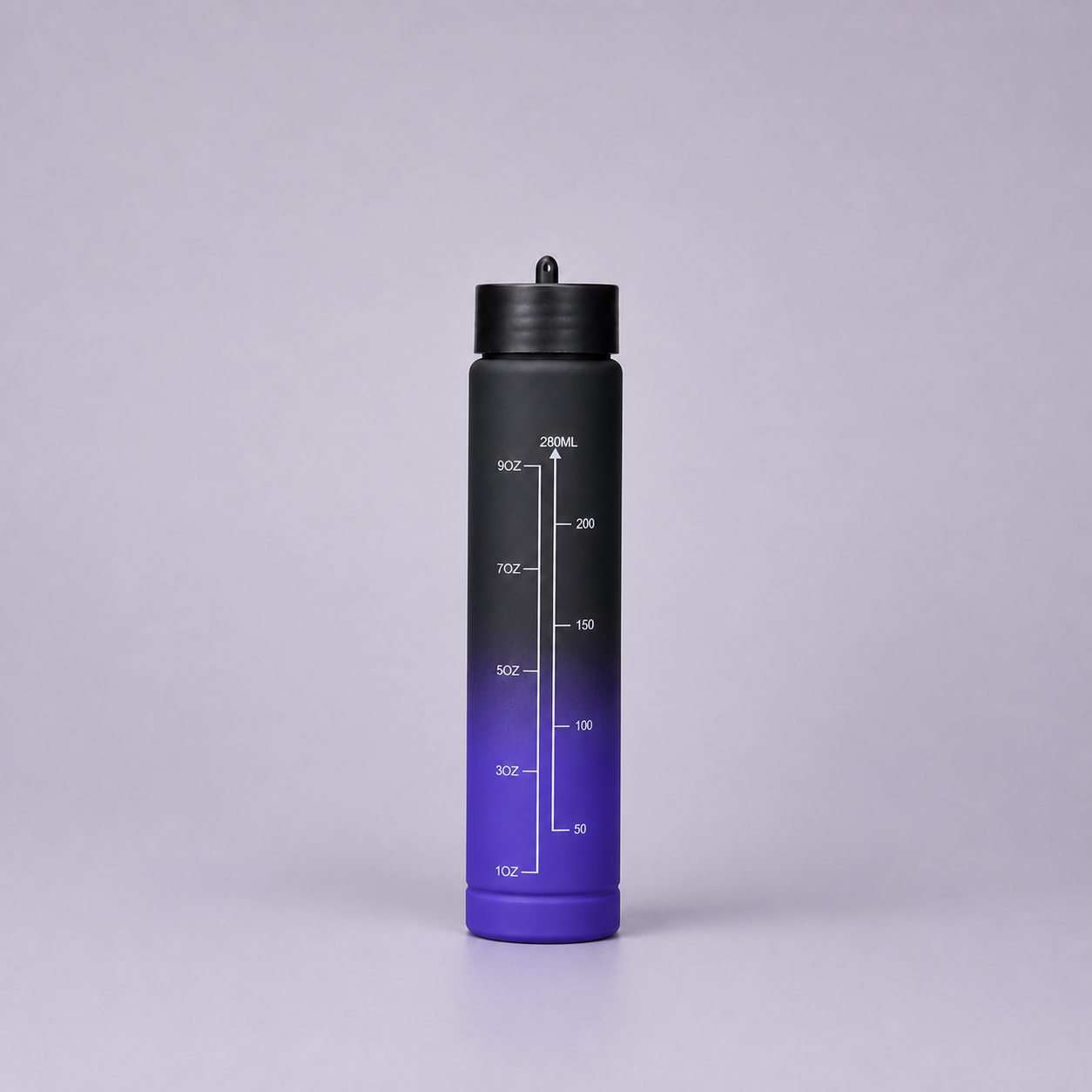 Bottles 3-in-1 shaker set Black Purple - 280ml bottle