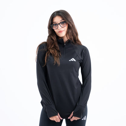 quarter zipper long sleeve dri-fit
