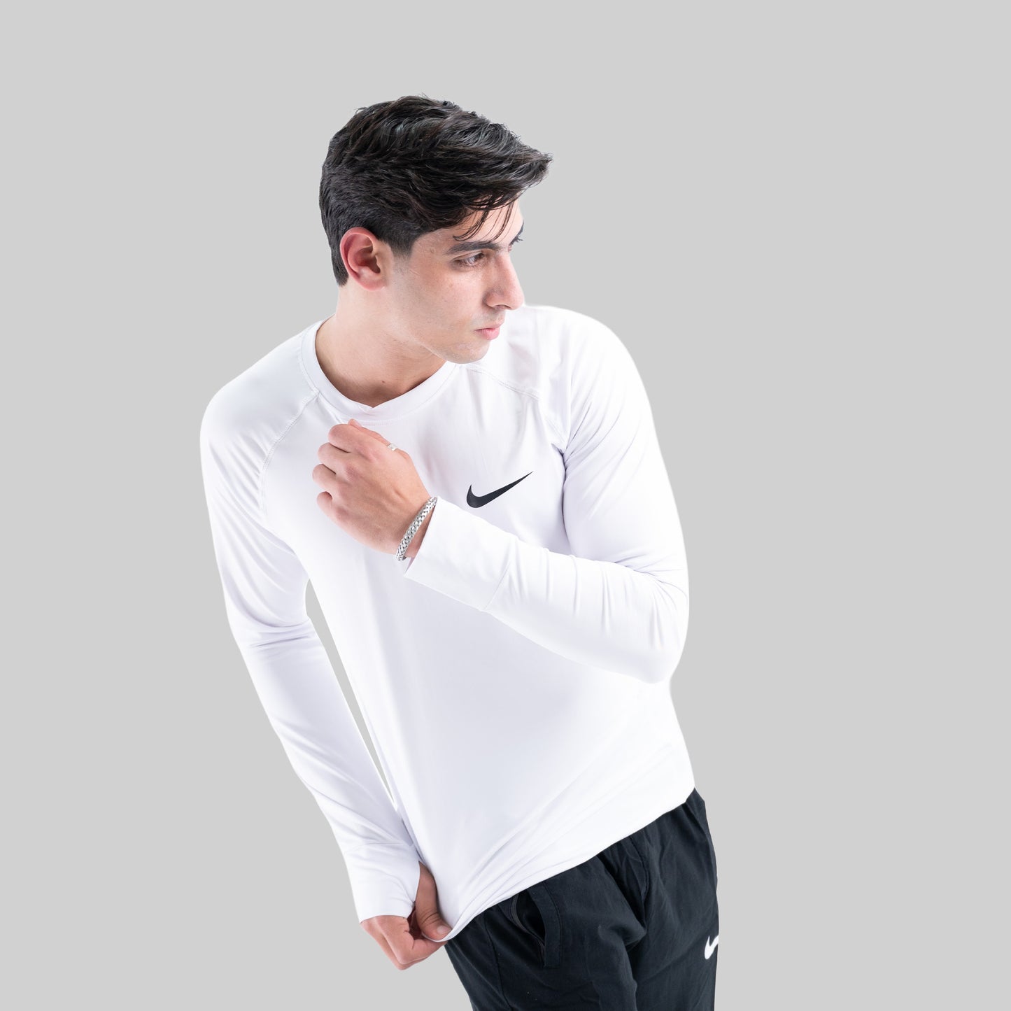 round long sleeve dri-fit