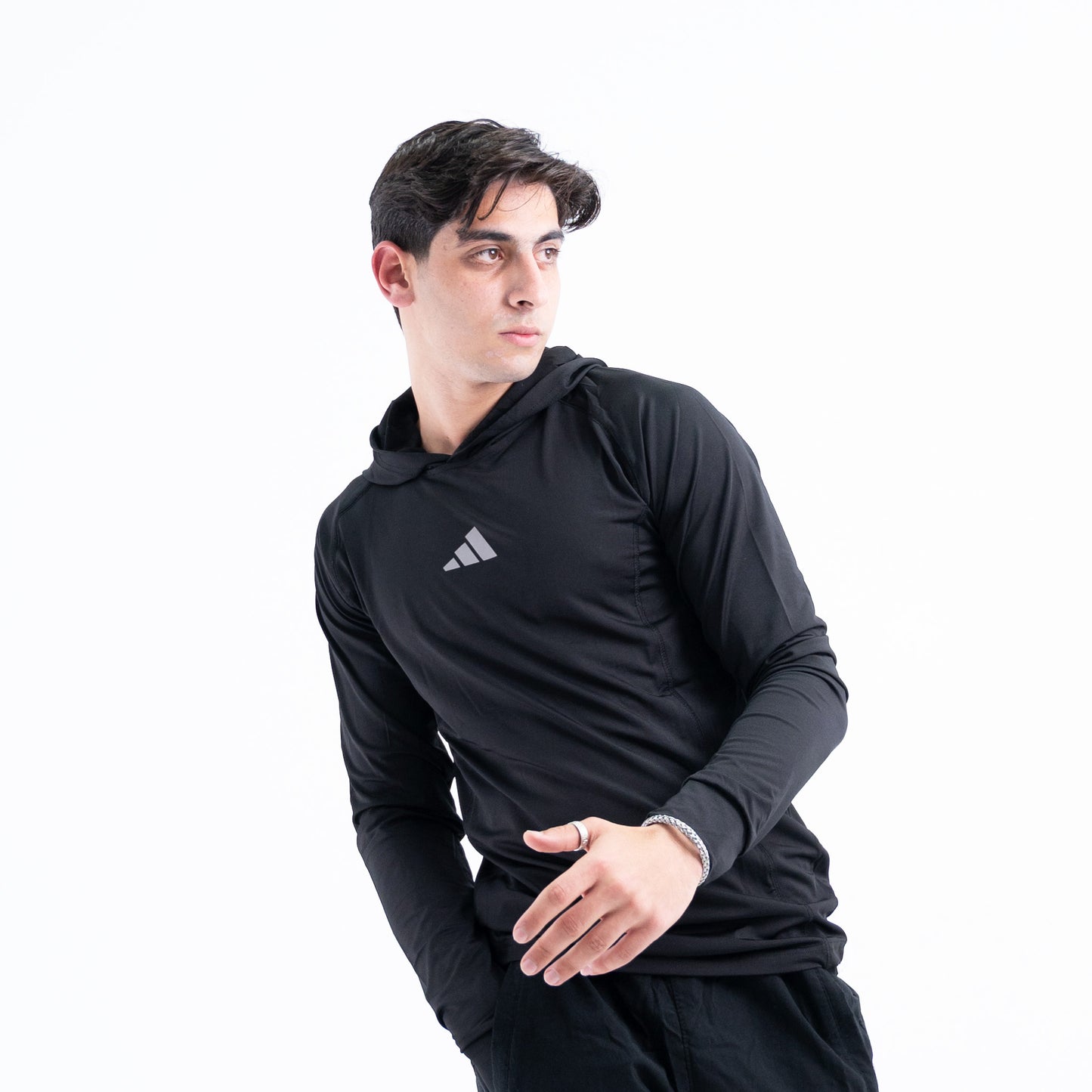 hooded long sleeve dri-fit