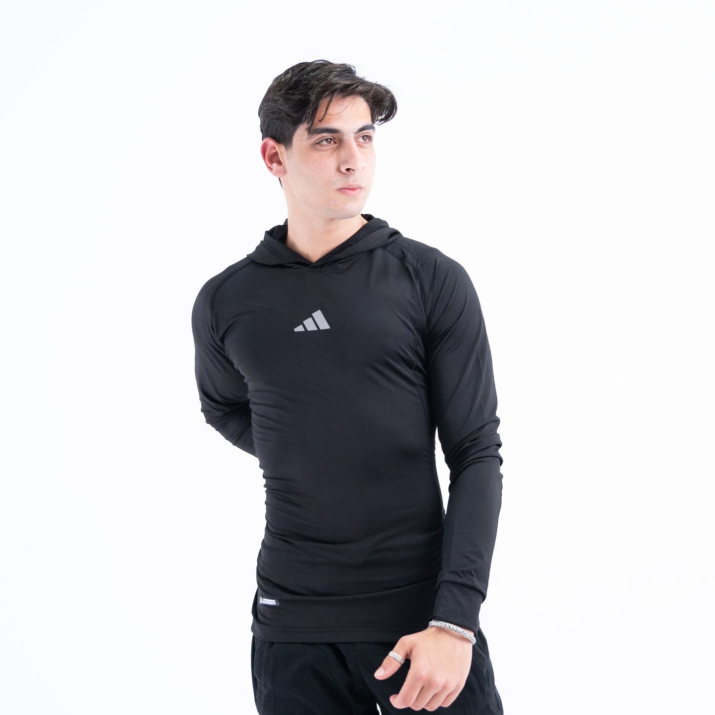 hooded long sleeve dri-fit