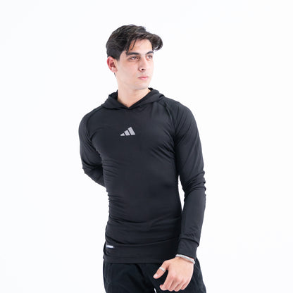 hooded long sleeve dri-fit