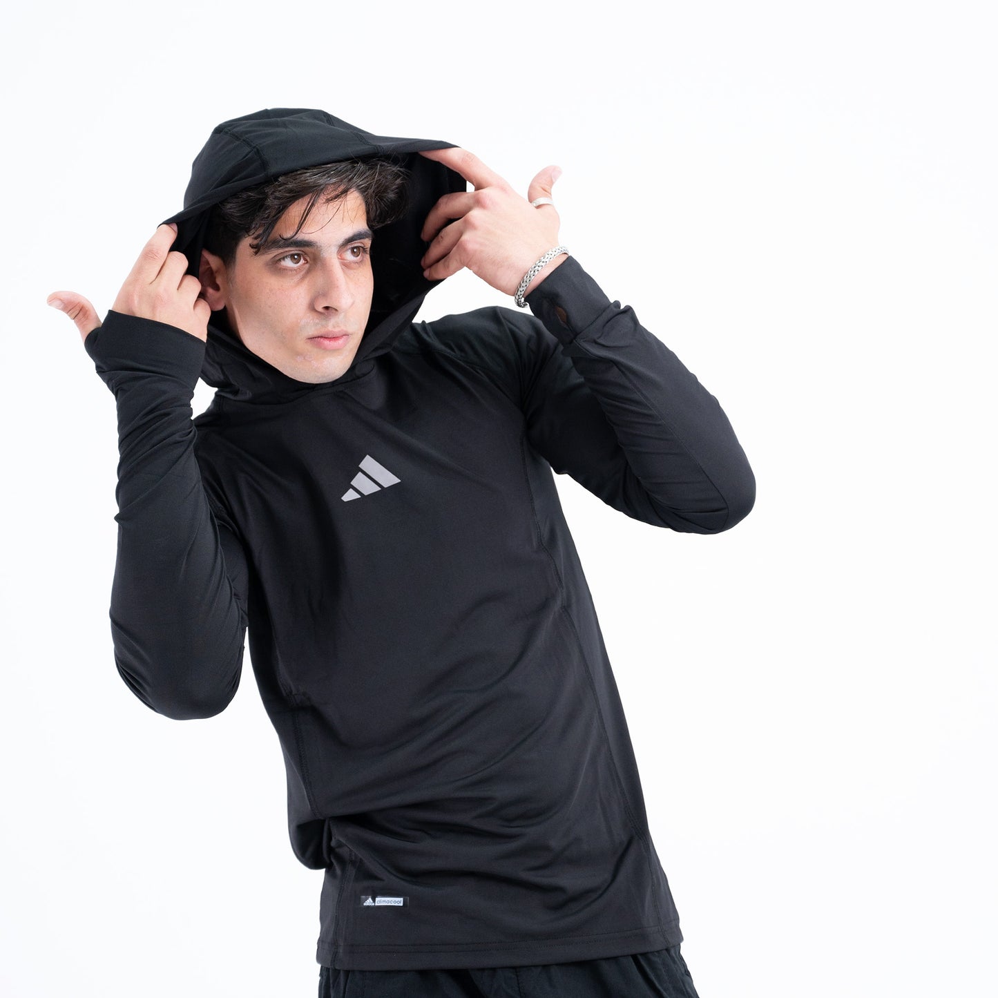 hooded long sleeve dri-fit