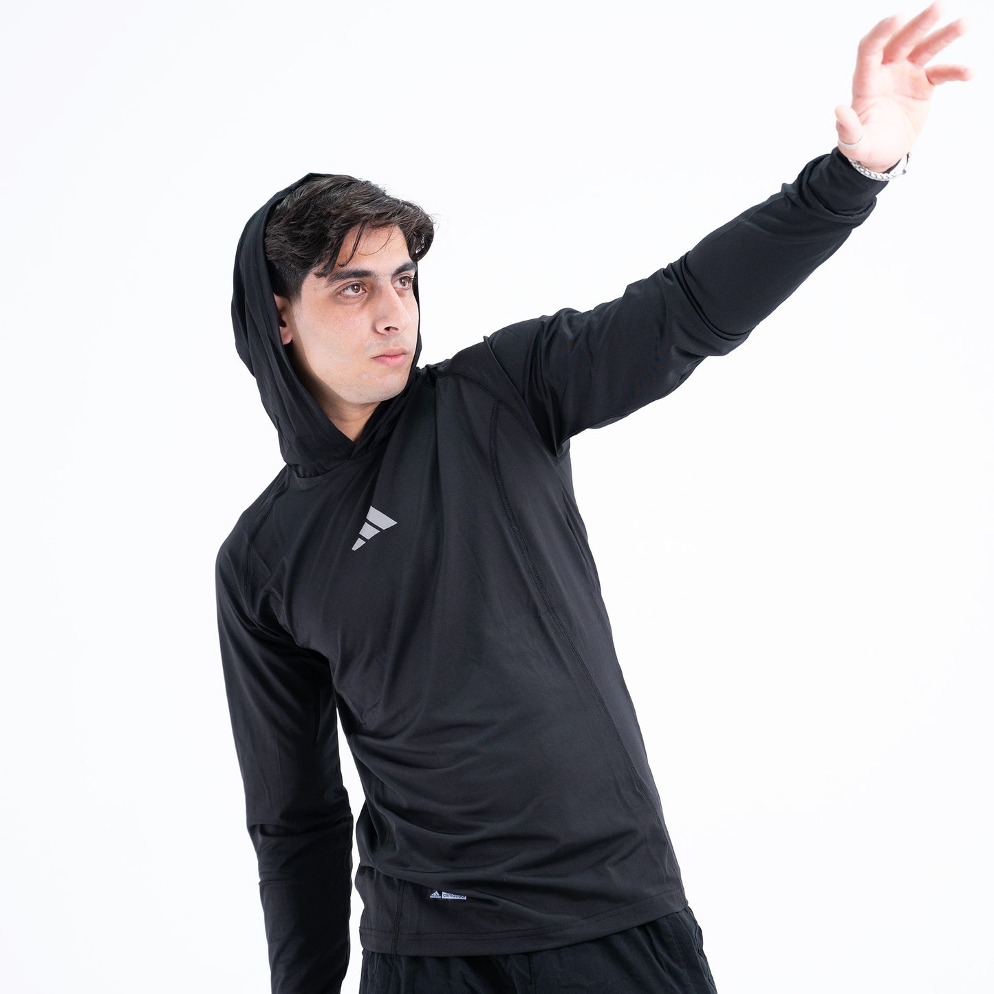 hooded long sleeve dri-fit