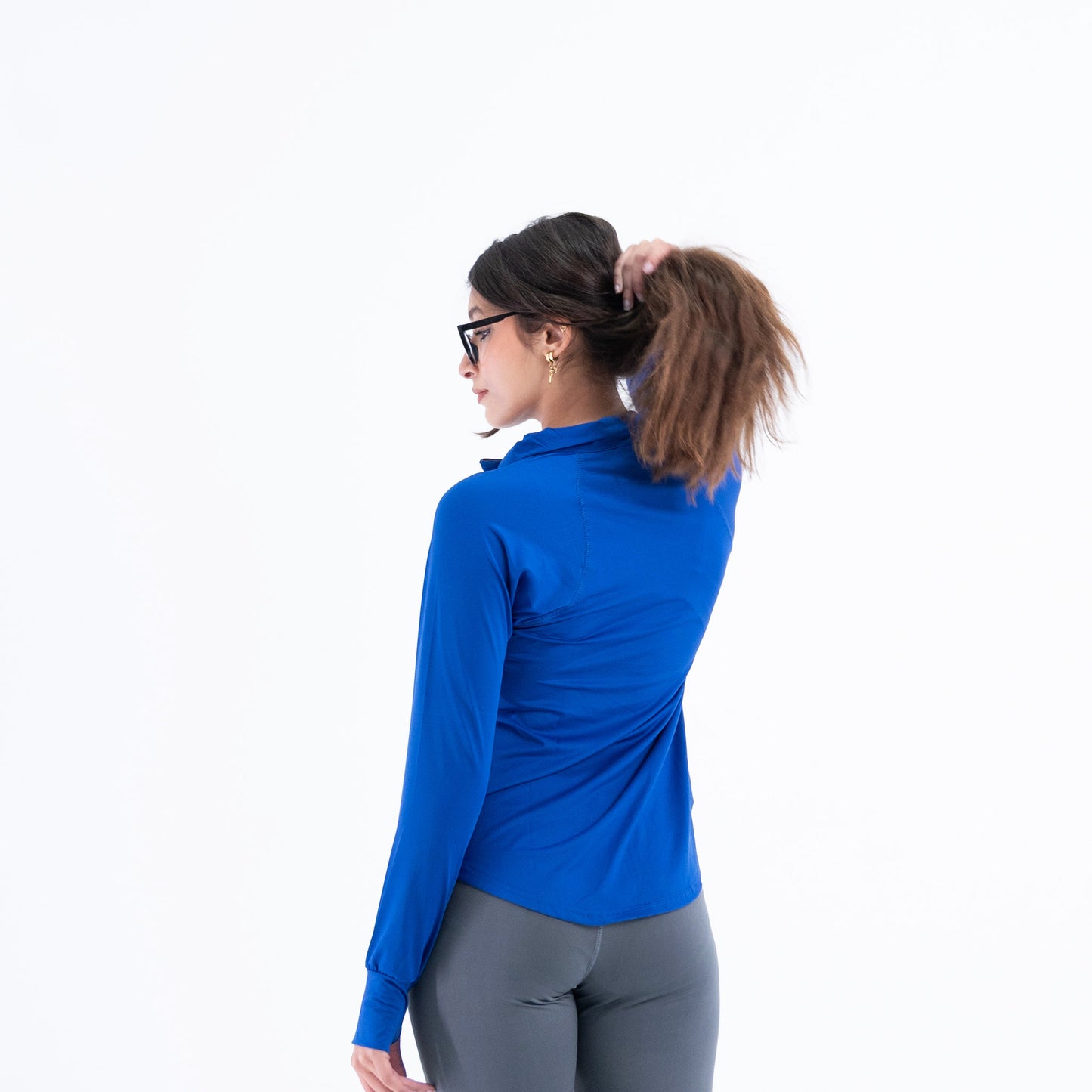 quarter zipper long sleeve dri-fit