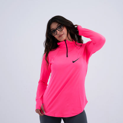 quarter zipper long sleeve dri-fit