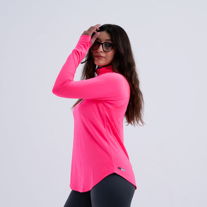 quarter zipper long sleeve dri-fit