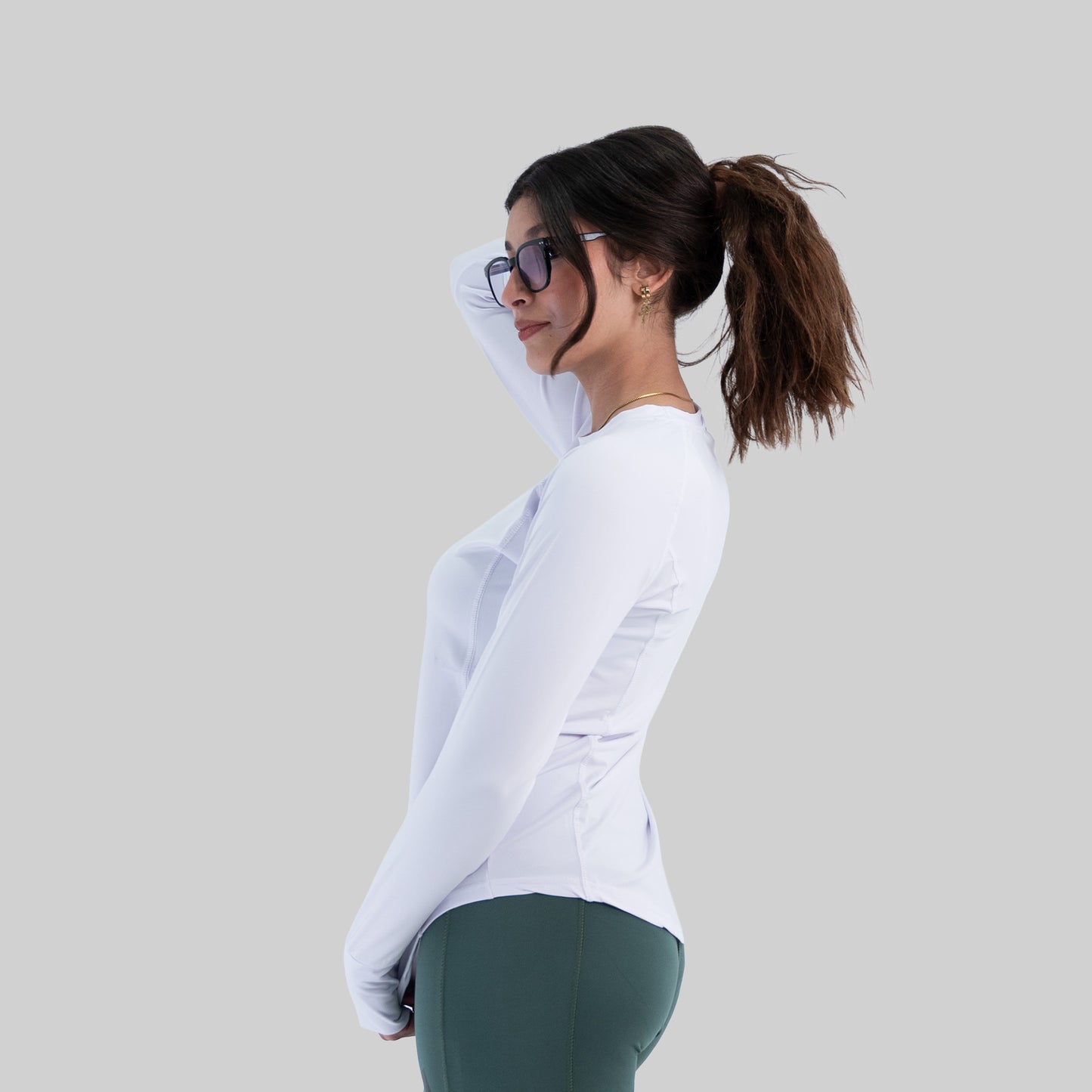 round long sleeve dri-fit