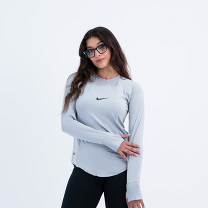 round long sleeve dri-fit