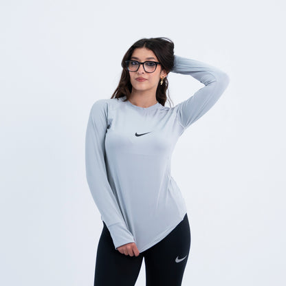 round long sleeve dri-fit
