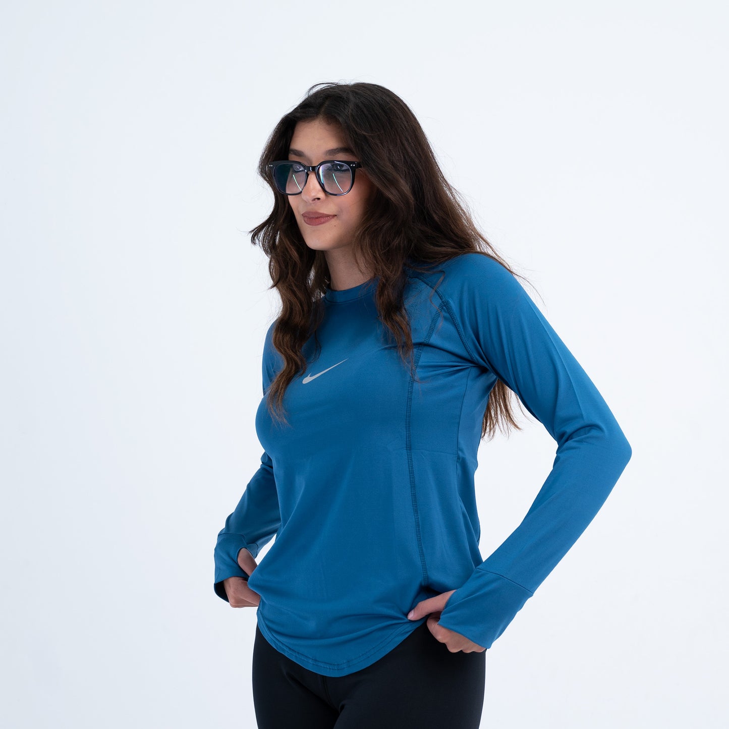 round long sleeve dri-fit