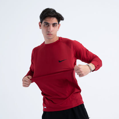 round long sleeve dri-fit