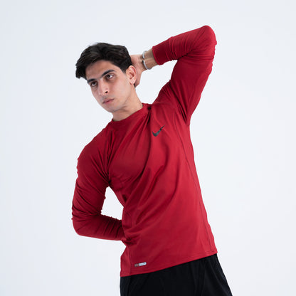round long sleeve dri-fit
