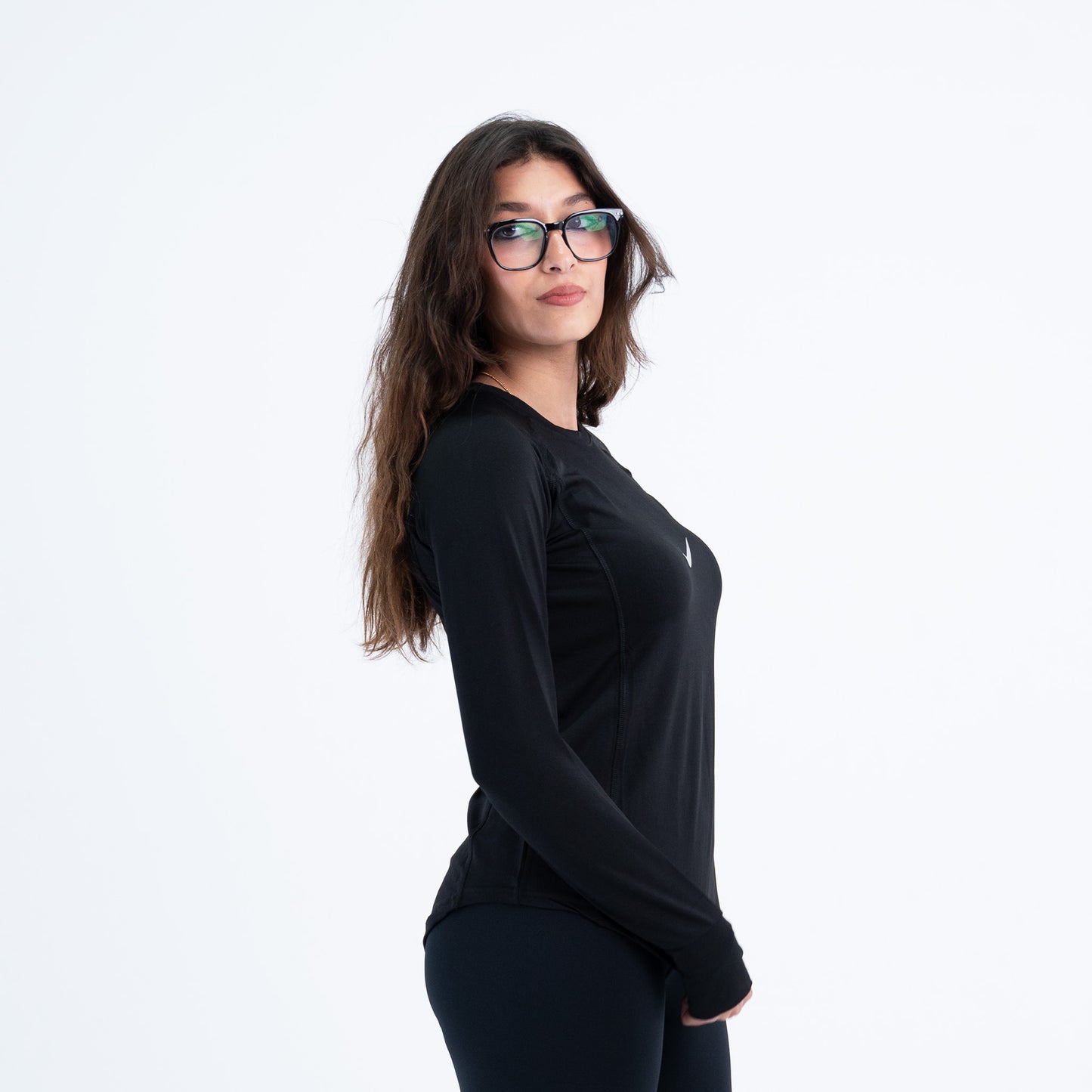 round long sleeve dri-fit