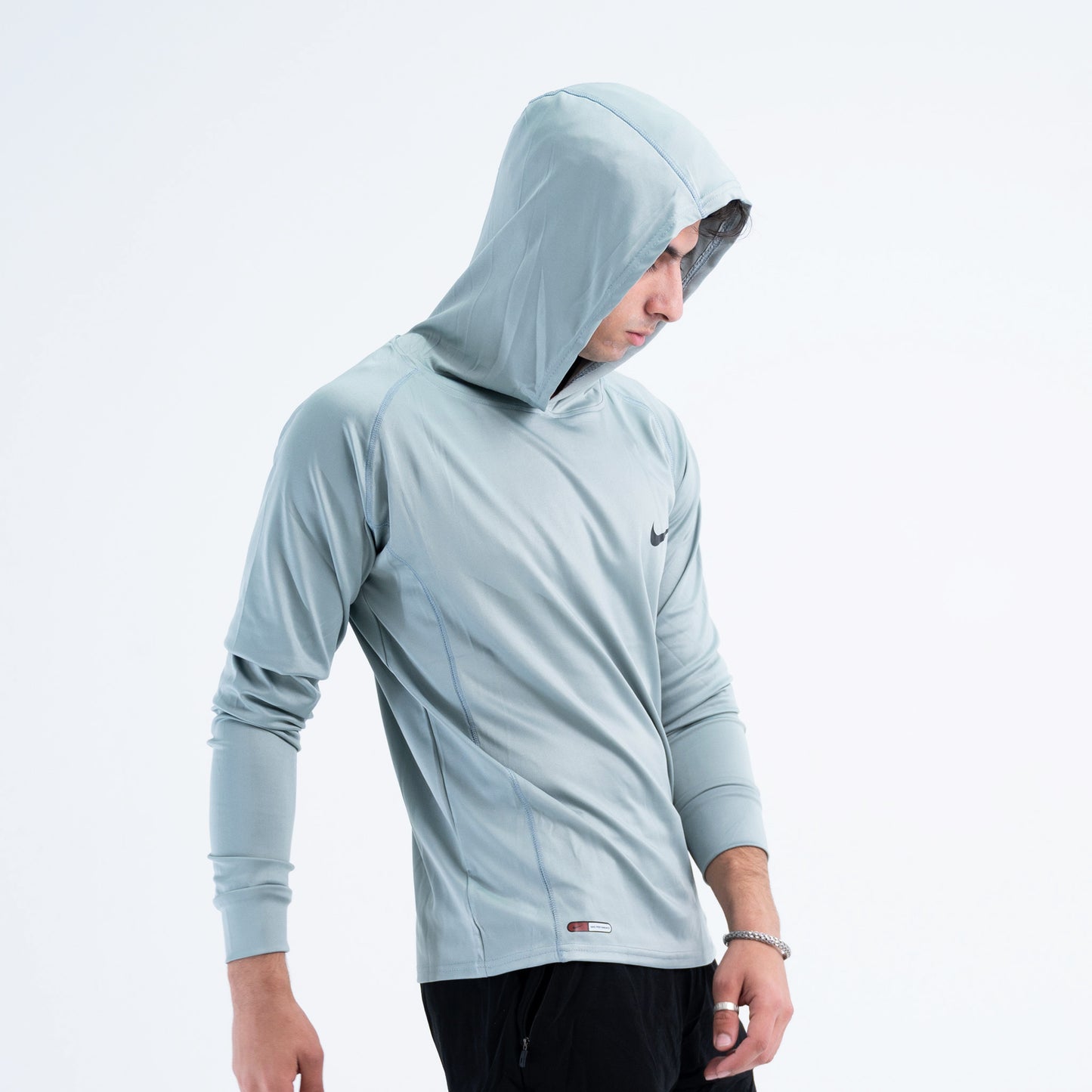hooded long sleeve dri-fit