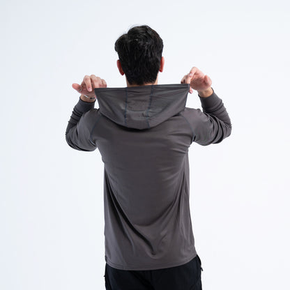 hooded long sleeve dri-fit