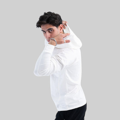 hooded long sleeve dri-fit