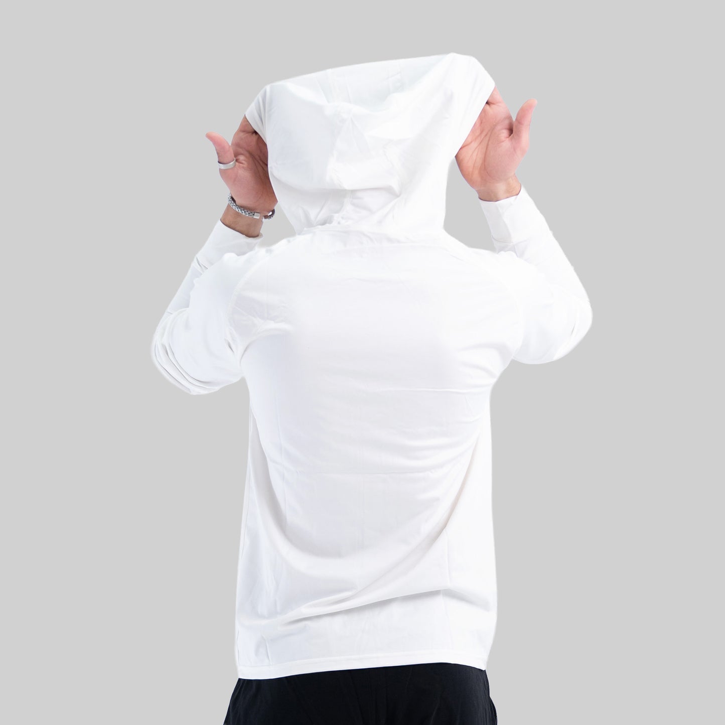 hooded long sleeve dri-fit