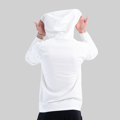 hooded long sleeve dri-fit