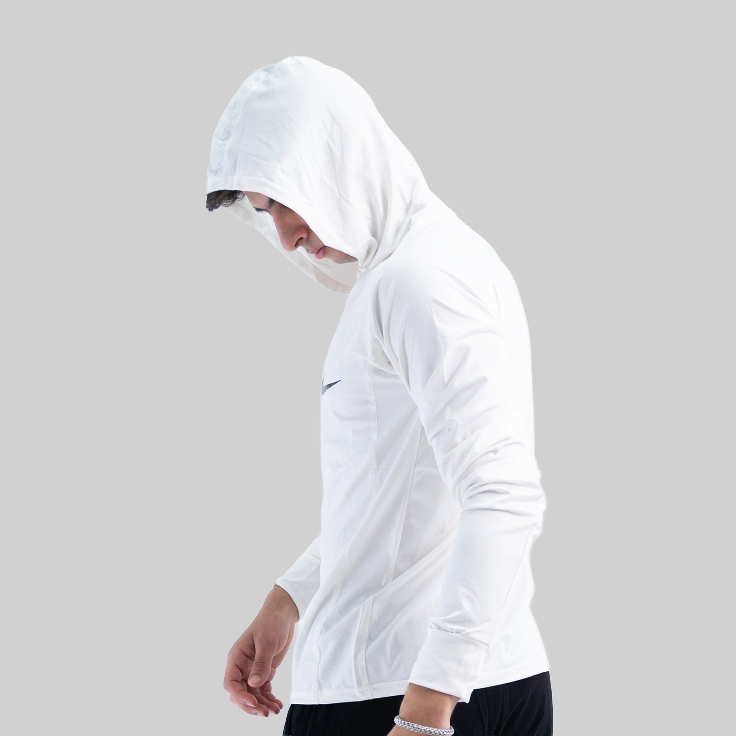 hooded long sleeve dri-fit