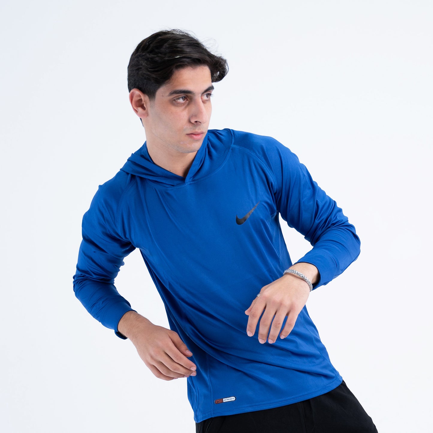 hooded long sleeve dri-fit