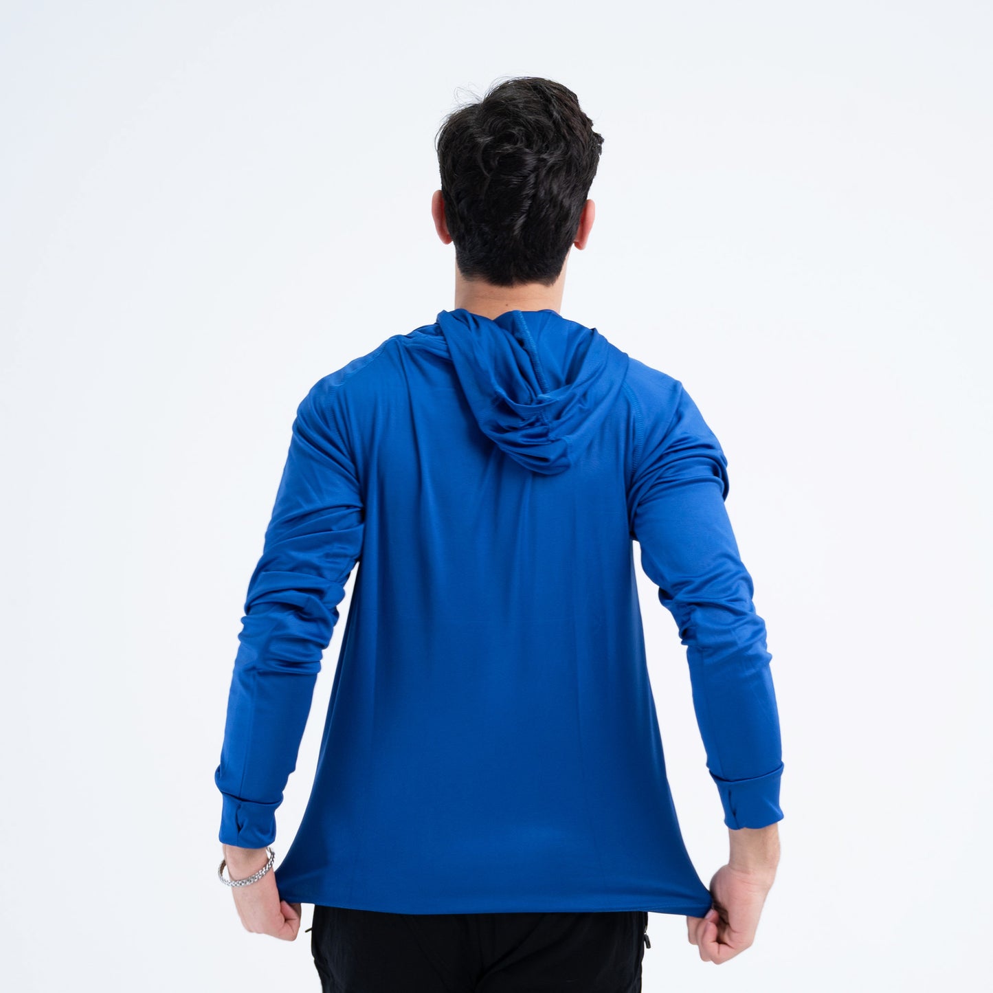 hooded long sleeve dri-fit