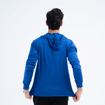 hooded long sleeve dri-fit