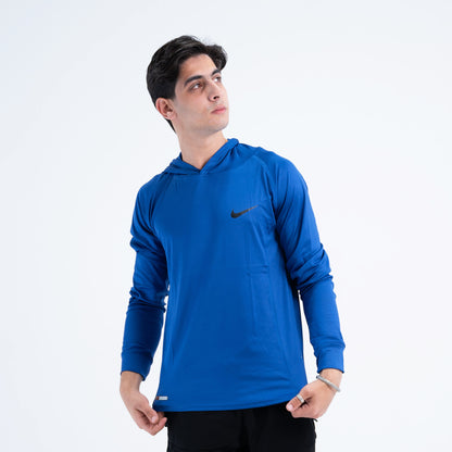 hooded long sleeve dri-fit
