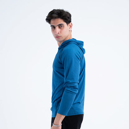 hooded long sleeve dri-fit