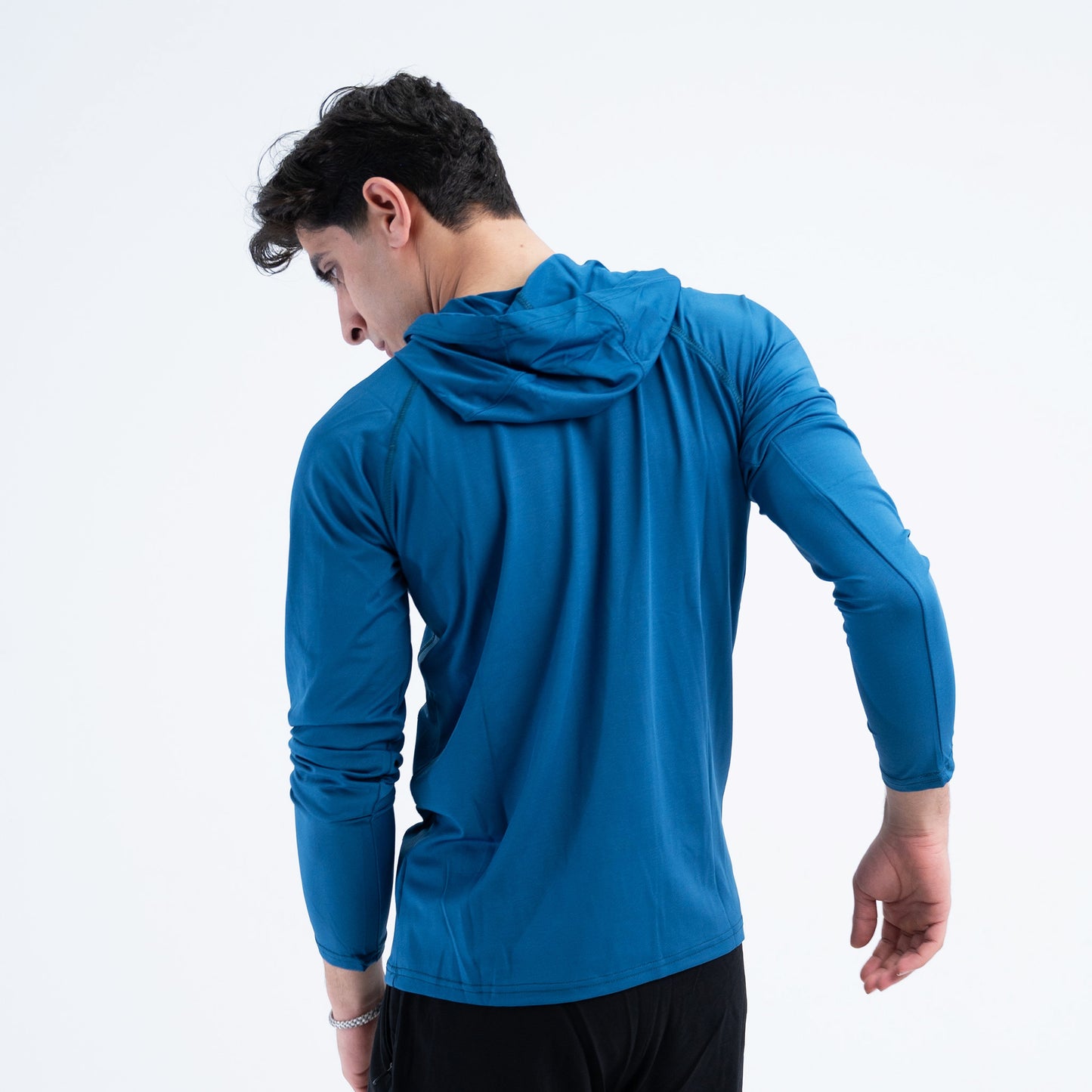 hooded long sleeve dri-fit
