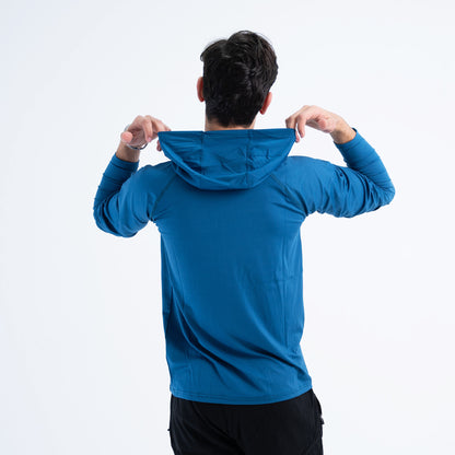 hooded long sleeve dri-fit