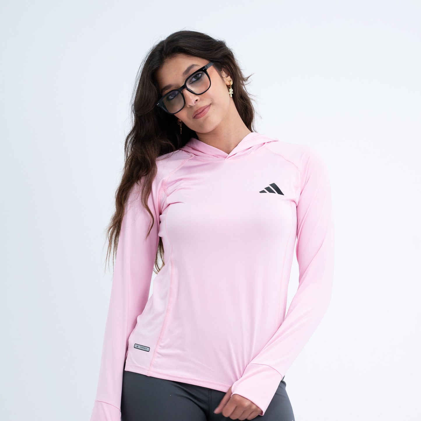hooded long back dri-fit