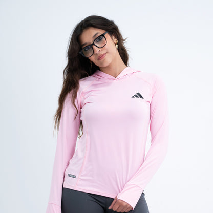 hooded long back dri-fit