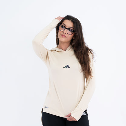 hooded long back dri-fit