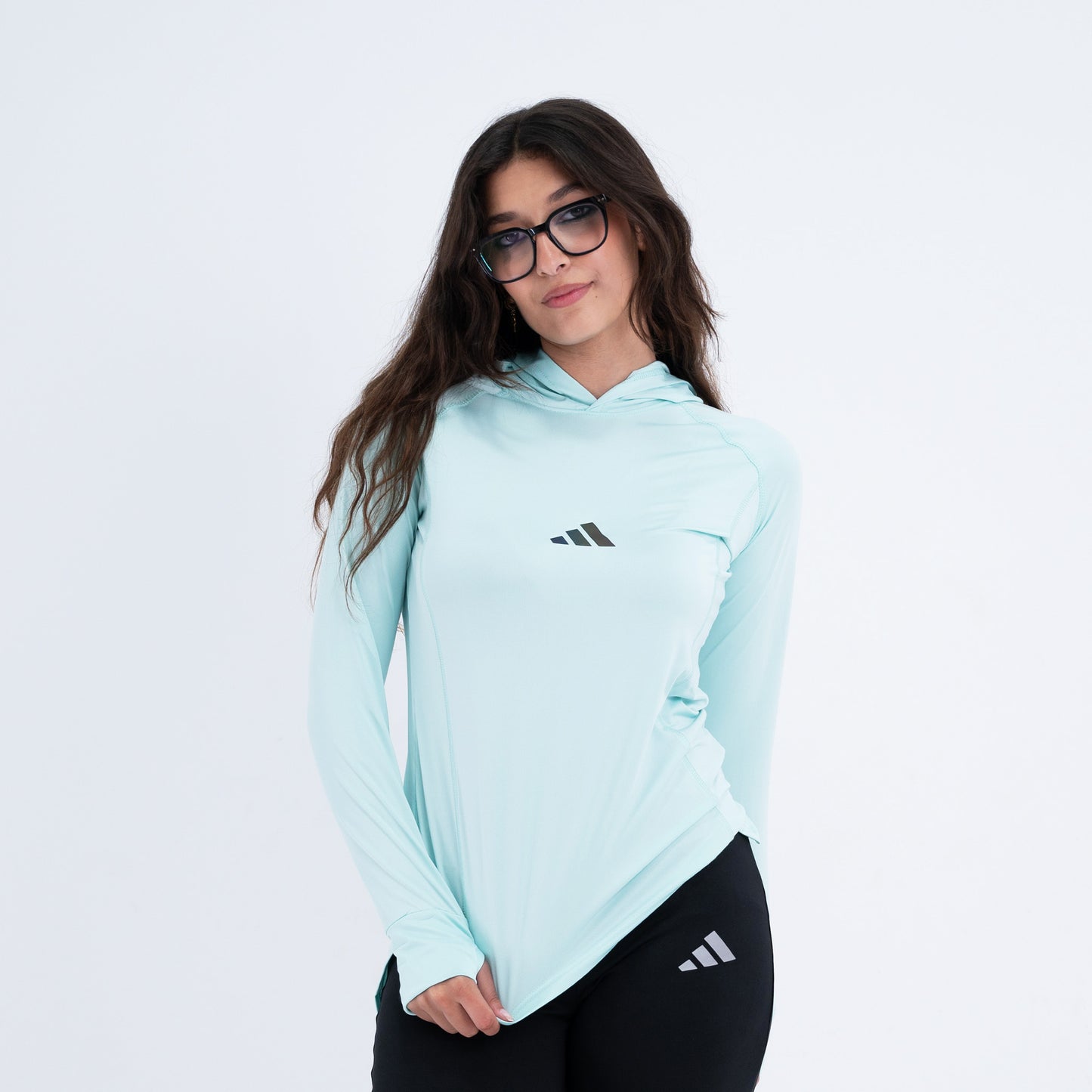 hooded long back dri-fit
