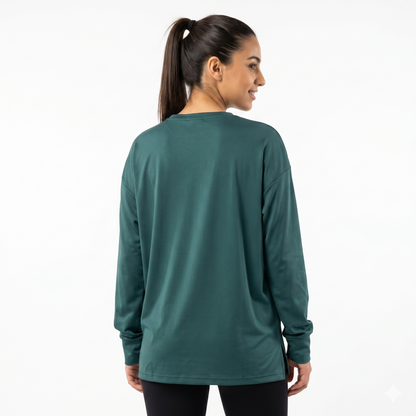 round Oversized Dri-Fit long sleeve