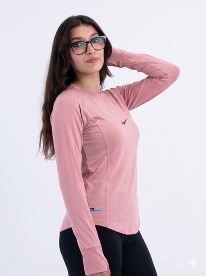 round long sleeve dri-fit