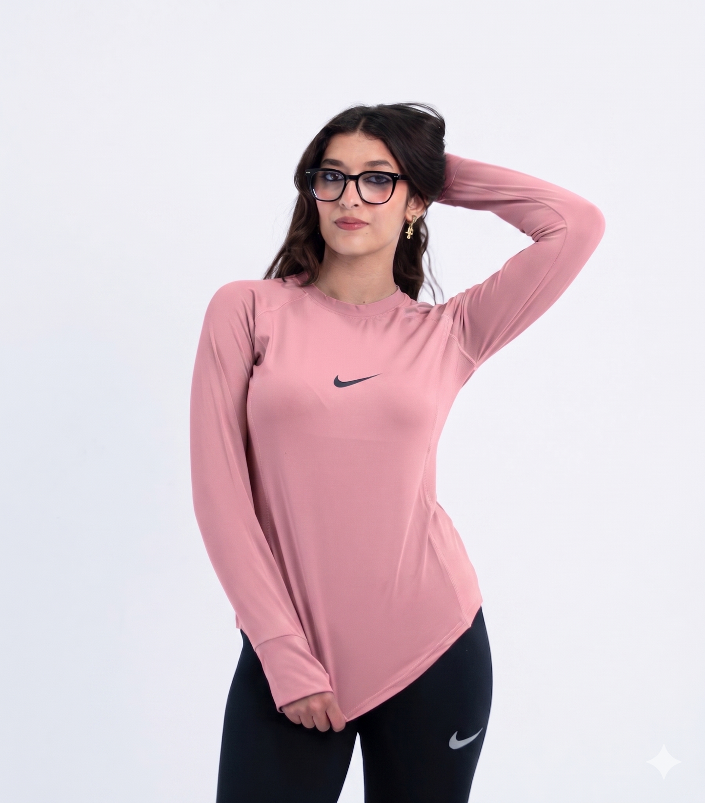round long sleeve dri-fit