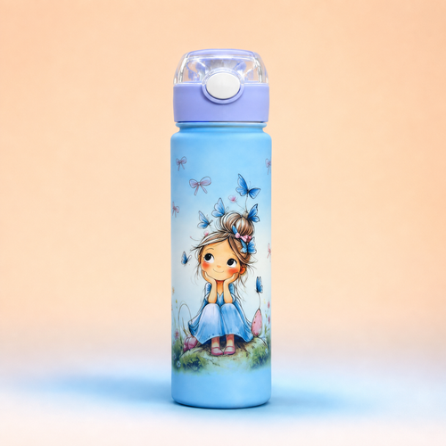 Baby Girl Shaker 800ml Baby Blue front view
