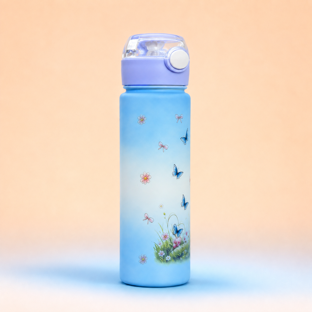 Baby Girl Shaker 800ml Baby Blue side view