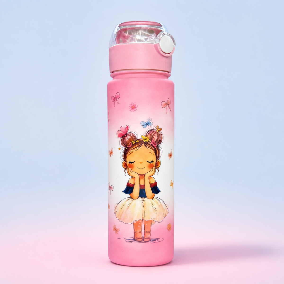 Baby Girl Shaker 800ml Baby Pink front view