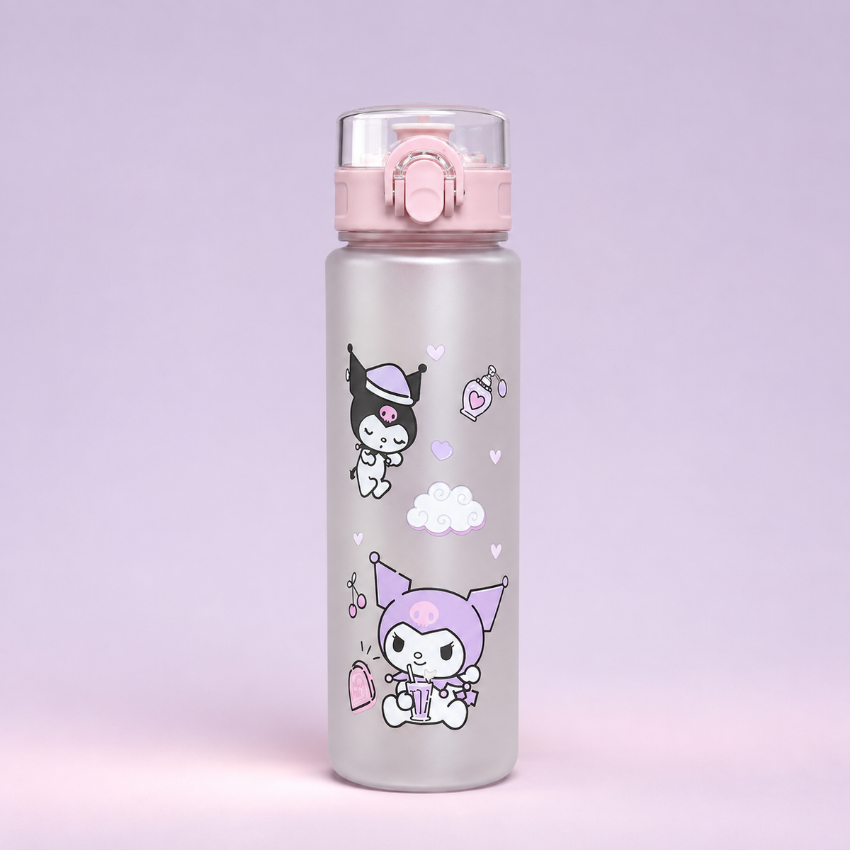 Baby Girl Shaker 800ml Melody Kuromi Baby Pink front view