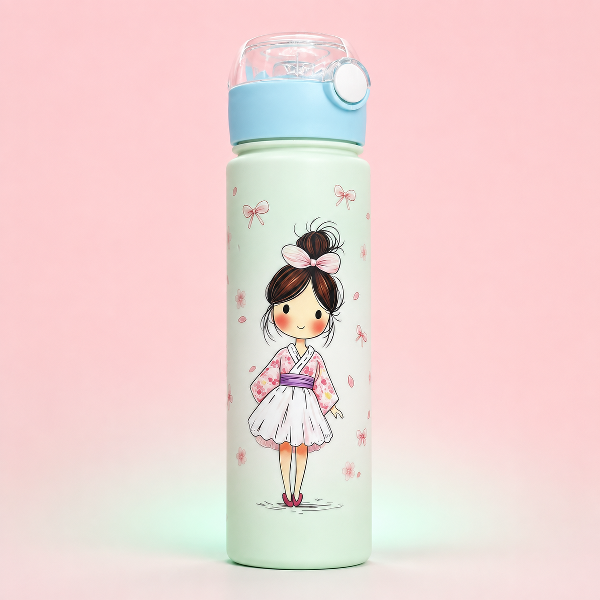 Baby Girl Shaker 800ml Mint Green front view